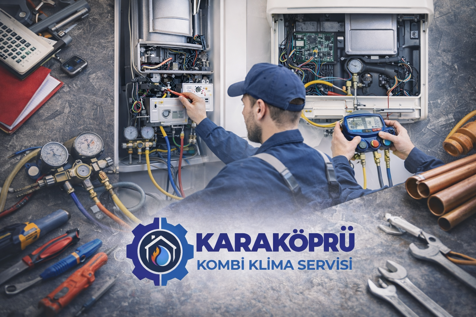 Kombi ve klima arızalarında doğru teşhis, sorunun kalıcı olarak çözülmesi için en kritik aşamadır. Karaköprü Kombi Klima Servisi olarak cihazın iç aksamını detaylı şekilde analiz ediyor, gaz basınç ölçümü, elektronik kart kontrolü ve mekanik parça testlerini profesyonel ekipmanlarla gerçekleştiriyoruz. Bu sayede hem gereksiz parça değişiminin önüne geçiyor hem de cihazınızın güvenli ve verimli çalışmasını sağlıyoruz.